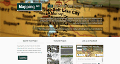 Desktop Screenshot of mappingslc.org